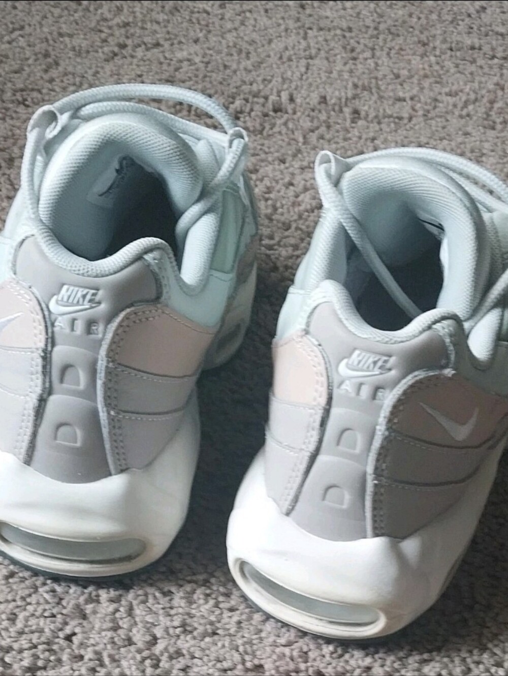 Nike Air Max 95 Moon Particle Green Lavender Womens 7.5 - Picture 3 of 7